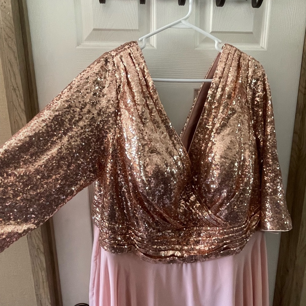 Sparkly Bridesmaid or mother of the bride dress